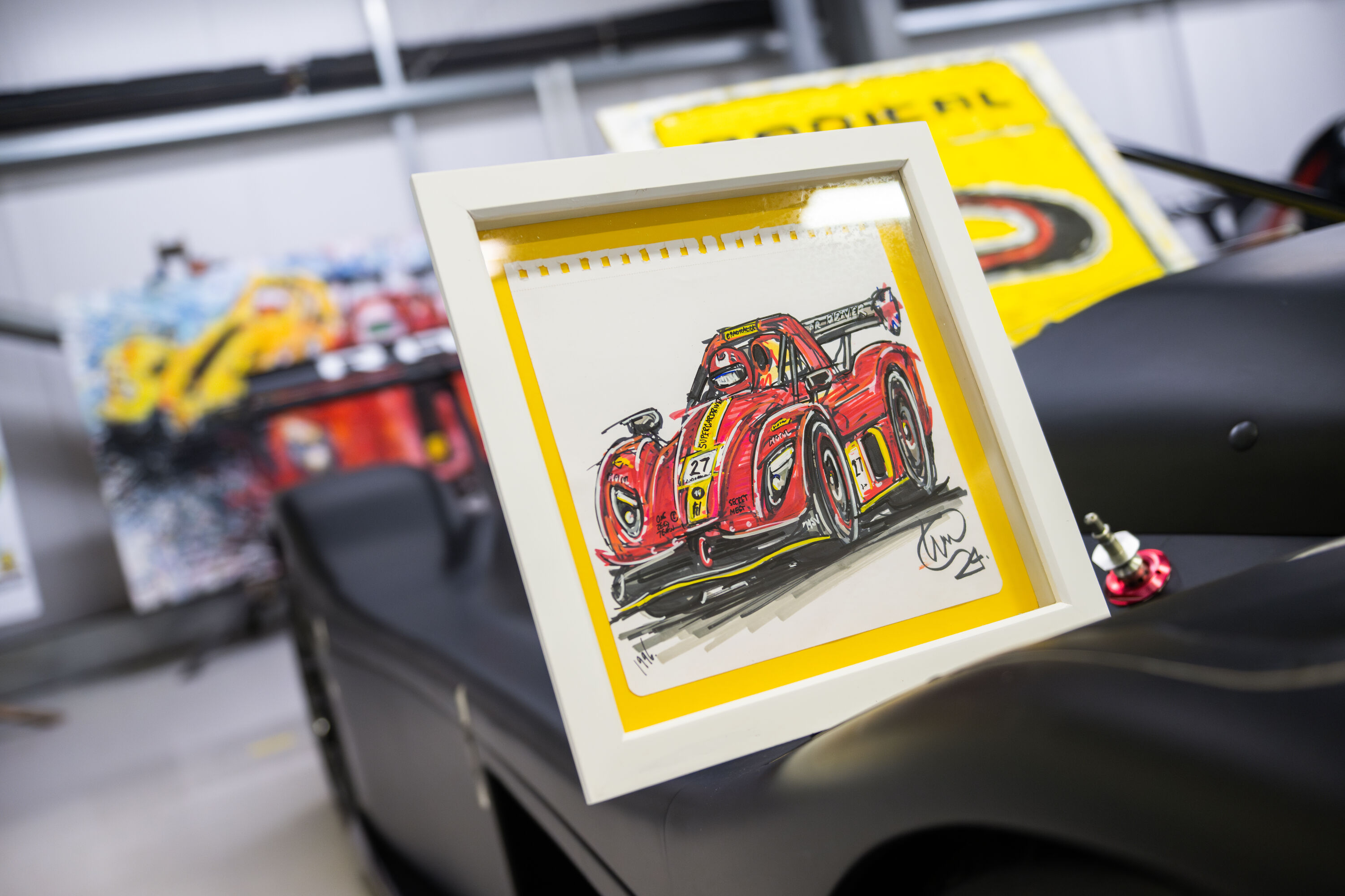 Radical Motorsport | News | Popbangcolour Art Car to Race at