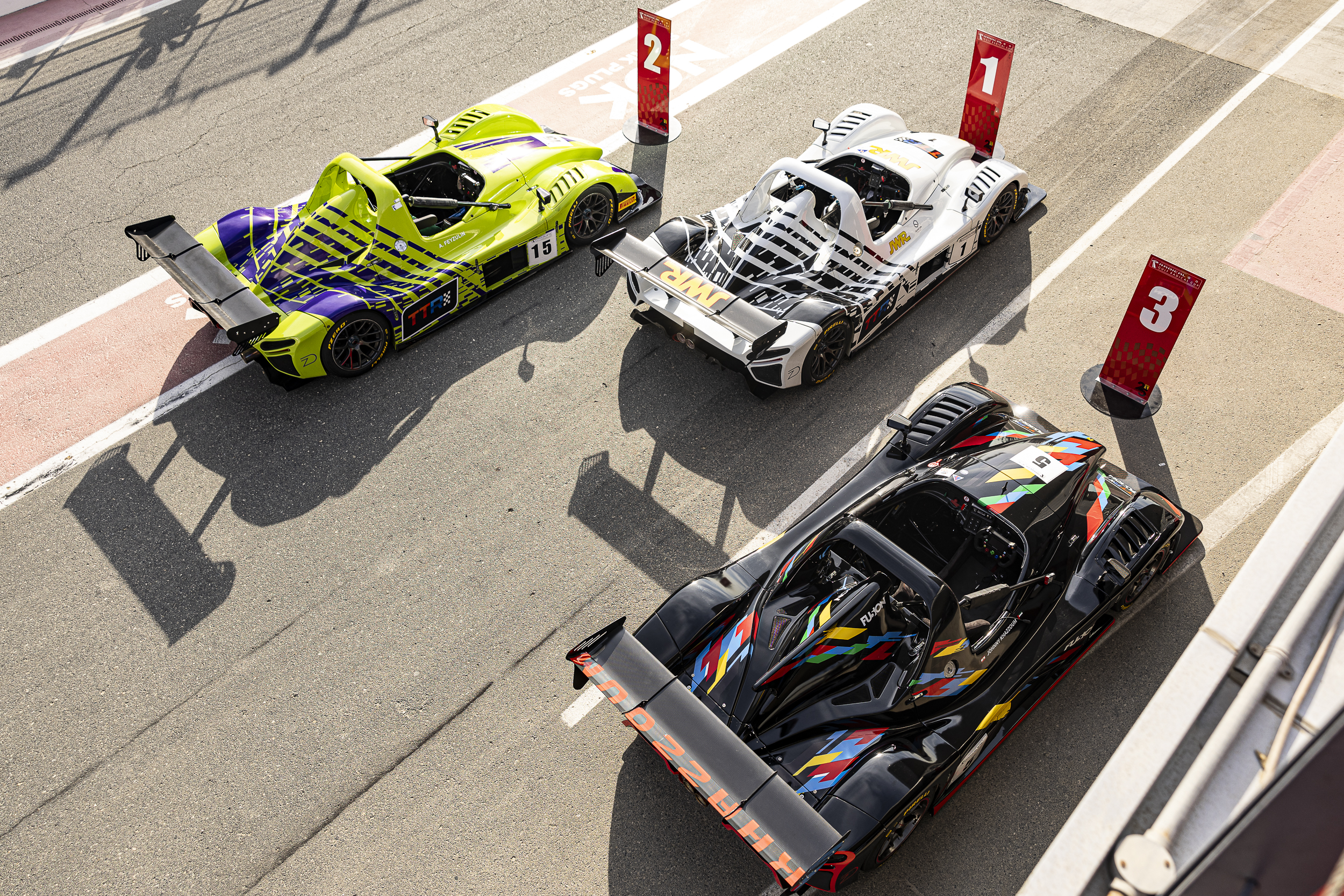 Round 2 of the Gulf Radical Cup at Dubai Autodrome