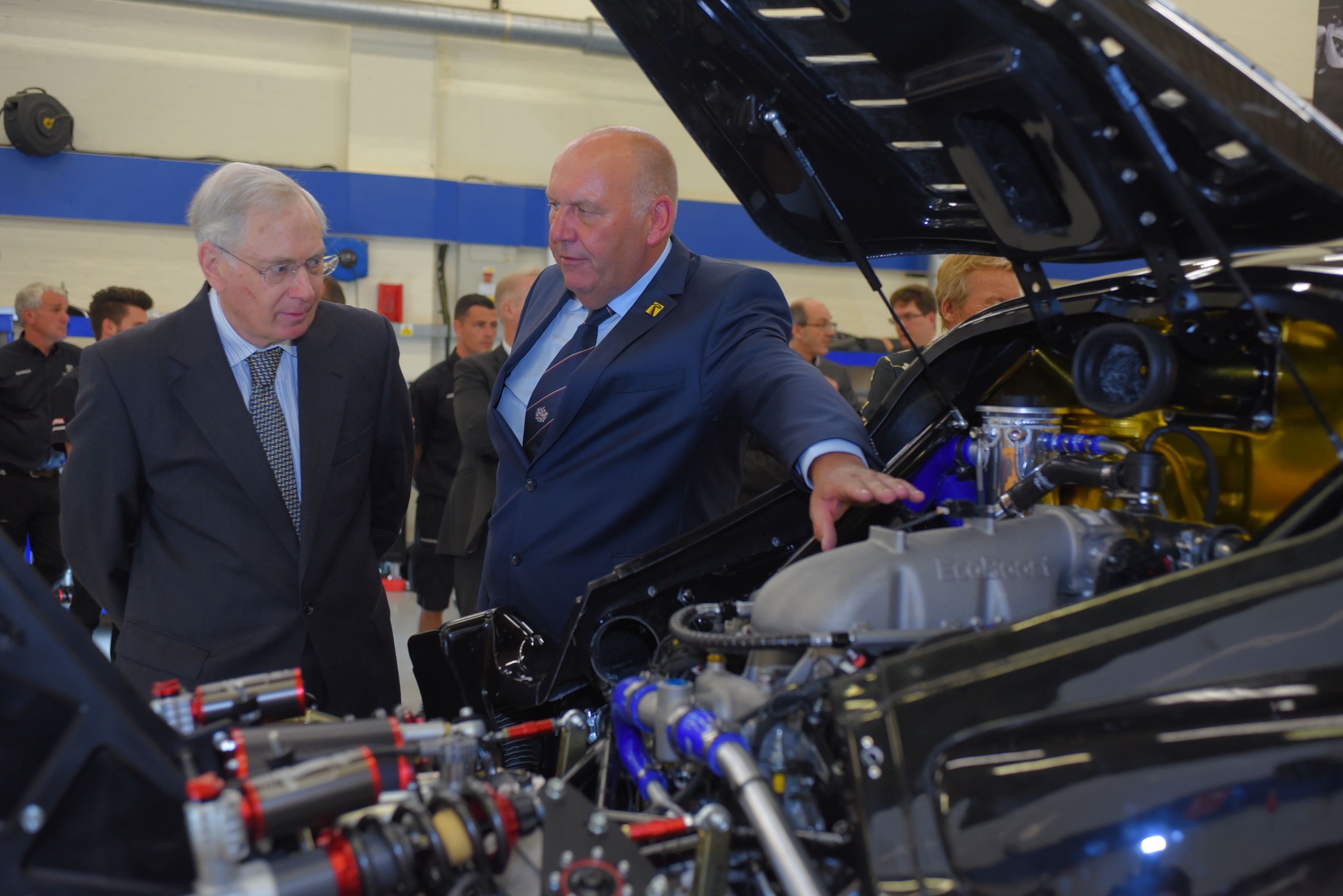 HRH the Duke of Gloucester opens new road-car production centre at Radical Sportscars’ Peterborough HQ