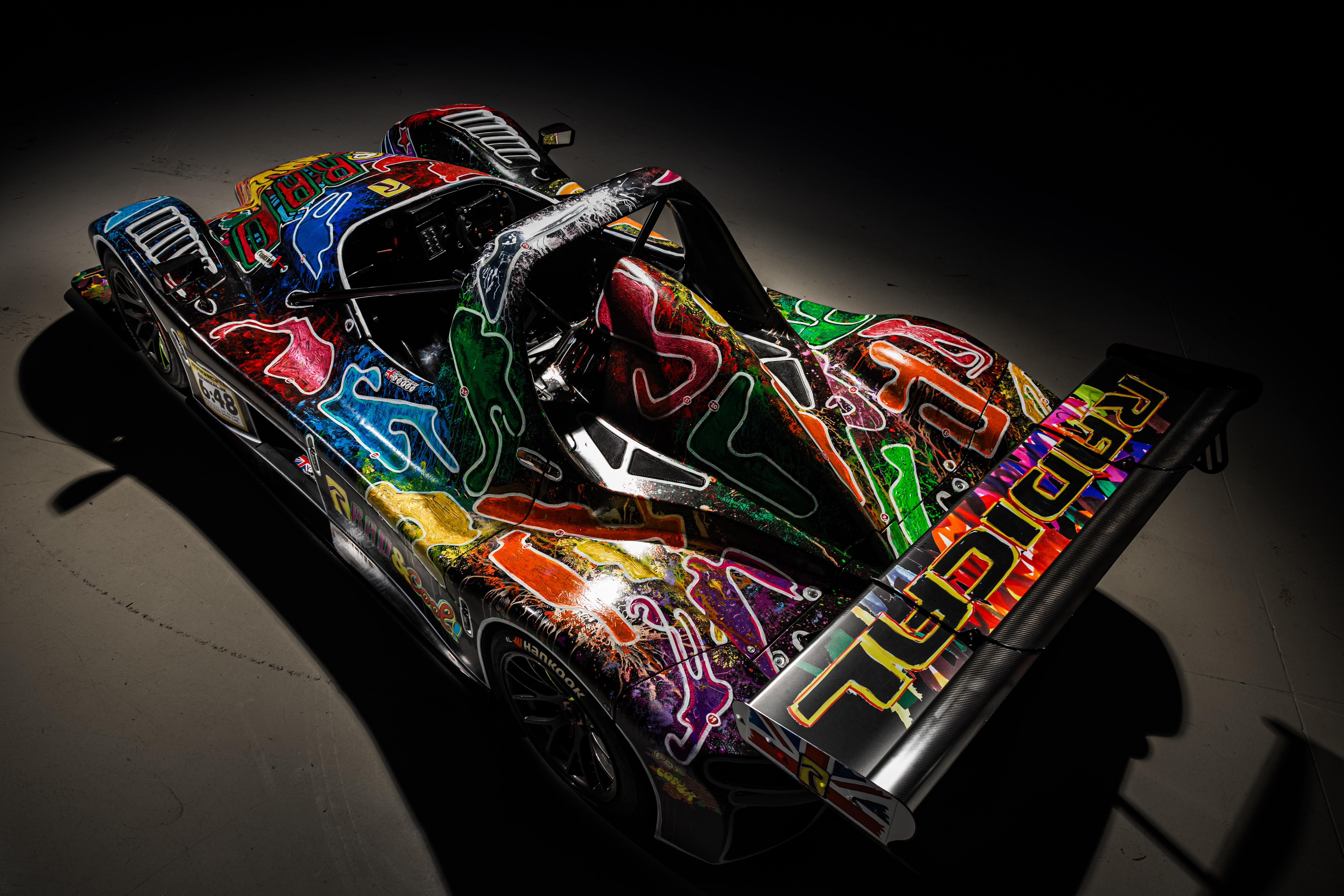 Radical Motorsport | News | Popbangcolour Art Car to Race at