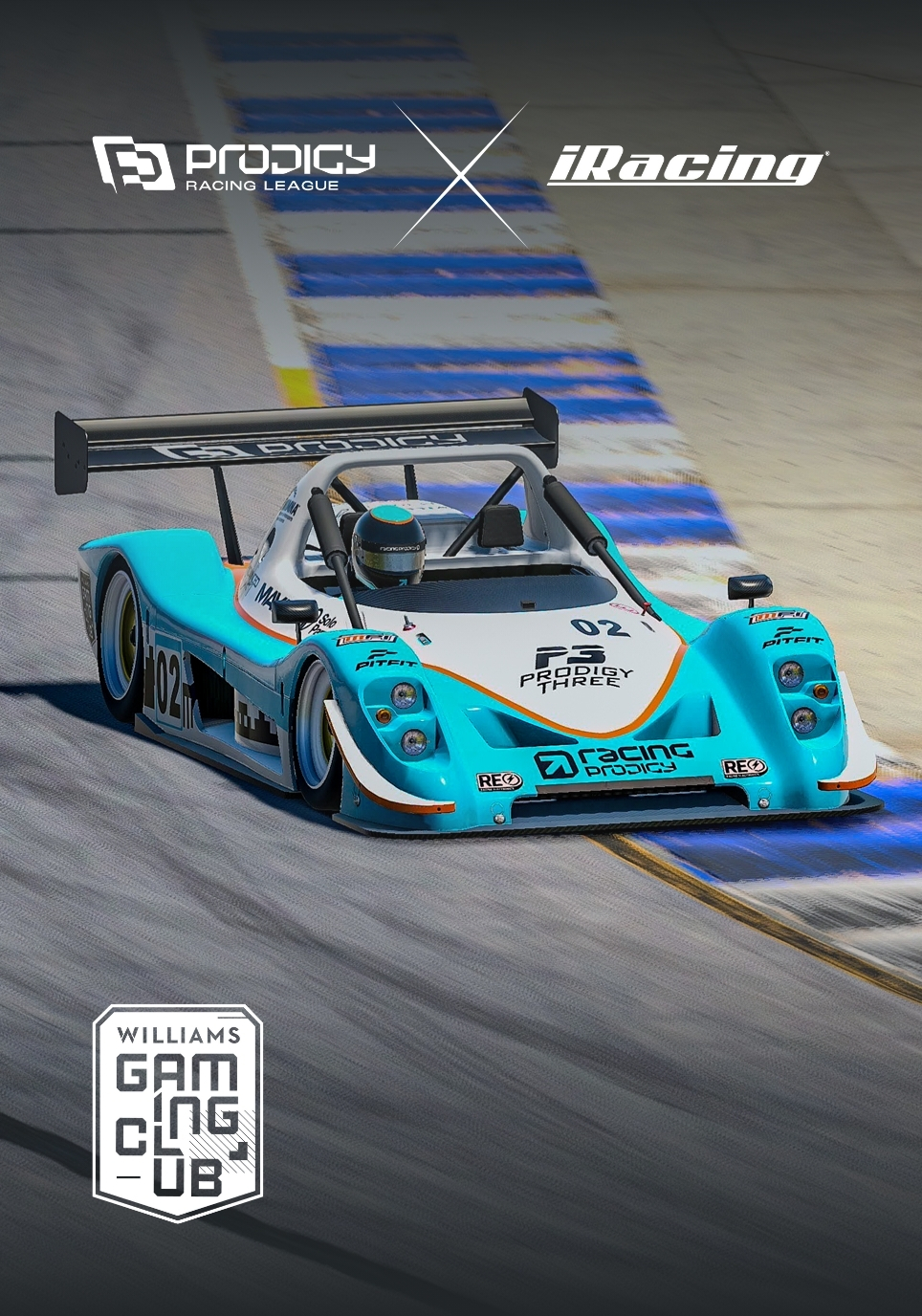 Win a Prodigy Pass with iRacing SR8 Cup