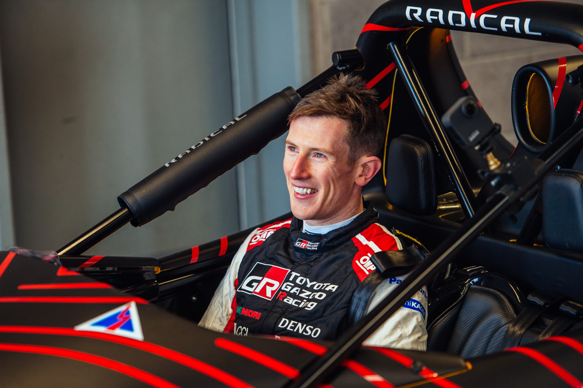 a whole new world: WRC star Elfyn Evans experiences Radical SR3XX at Anglesey