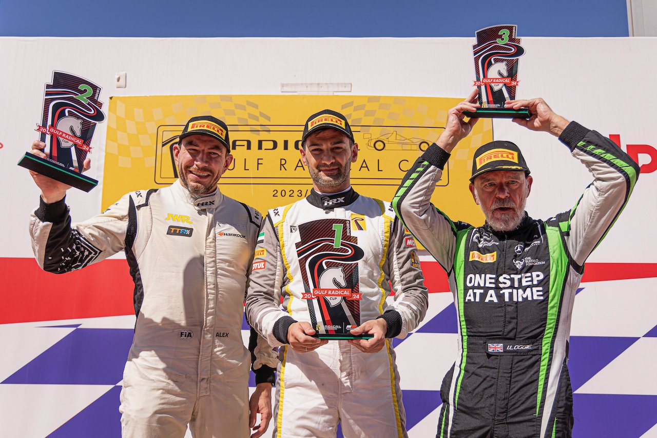 Round 6 of the Gulf Radical Cup at Dubai Autodrome