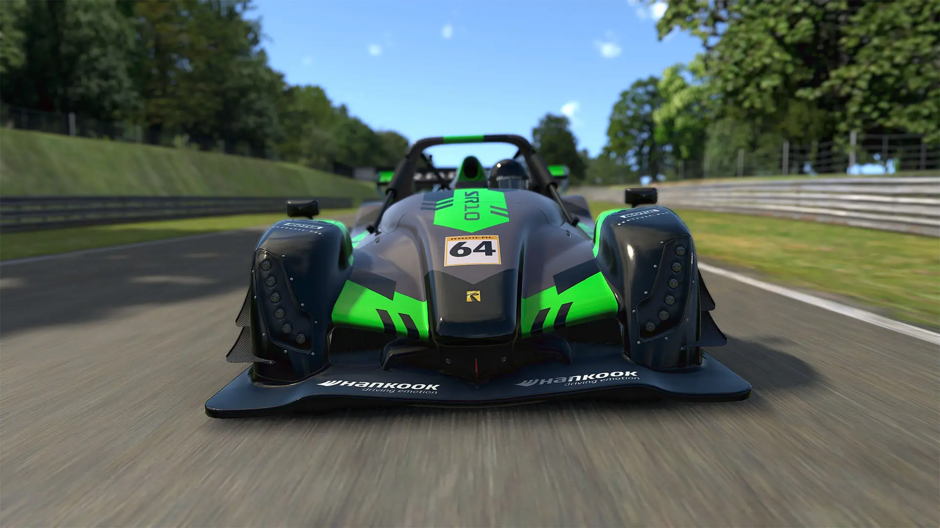 the Radical SR10 now available on iRacing